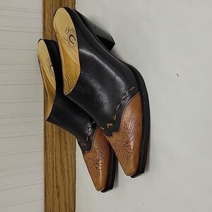 Charlie 1 Horse by Lucchese handcrafted leather shoes sz 7  brown tan